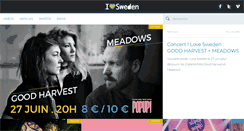 Desktop Screenshot of ilovesweden.net